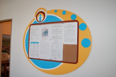 Snímek interiéru obecního úřadu