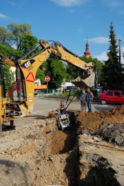 Obrázek galerie stavba kanalizace
