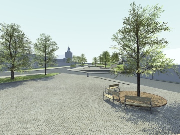 Obrázek galerie Návrh náměstí