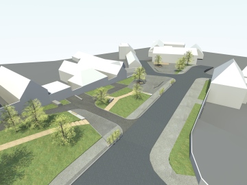 Obrázek galerie Návrh náměstí