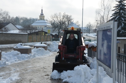 Obrázek galerie Úklid sněhu