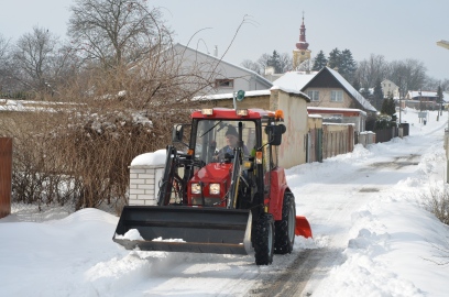 Obrázek galerie Úklid sněhu