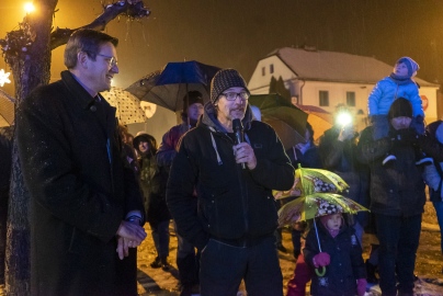 Odhalení nového betléma 2018