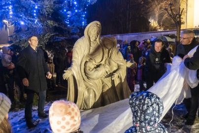 Odhalení nového betléma 2018