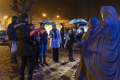 Odhalení nového betléma 2018