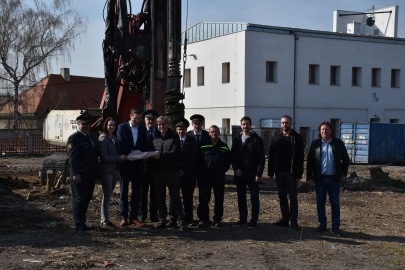Zahájení stavby hasičské zbrojnice