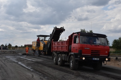 Stavba křižovatky U Papryčů