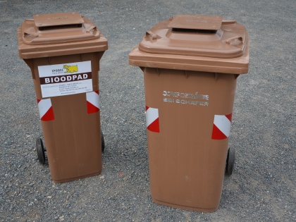 Ilustrační obrázek třídění bioodpadu