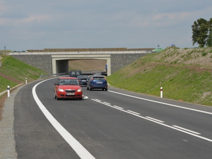 Ilustrační obrázek zprovoznění obchvatu