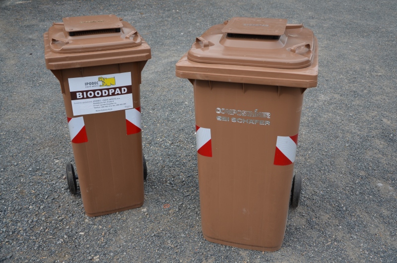 Ilustrační obrázek třídění bioodpadu