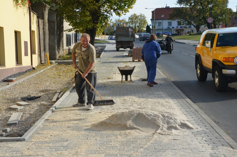 Ilustrační obrázek Chodník na náměstí