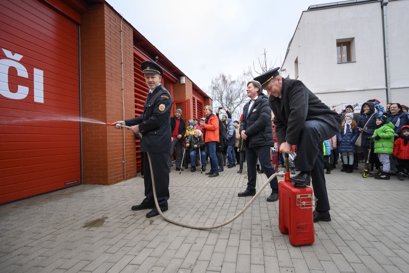 Otevření hasičské zbrojnice